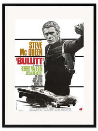 Gerahmter Kunstdruck Bullitt (Französisch)