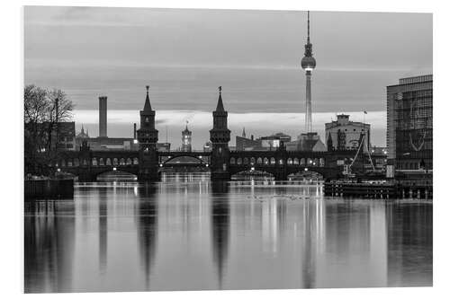 PVC print Oberbaumbrücke, Berlin