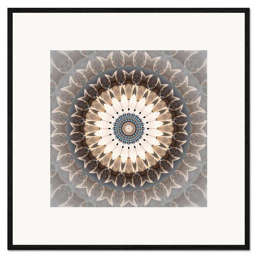 Framed art print Mandala easiness