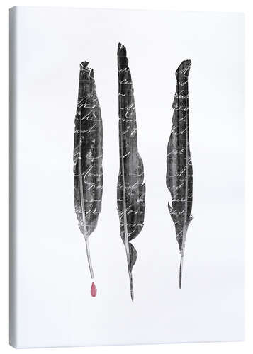 Canvas print The Author's Feathers