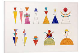 Magnettafel Bilder einer Ausstellung, Zahlen