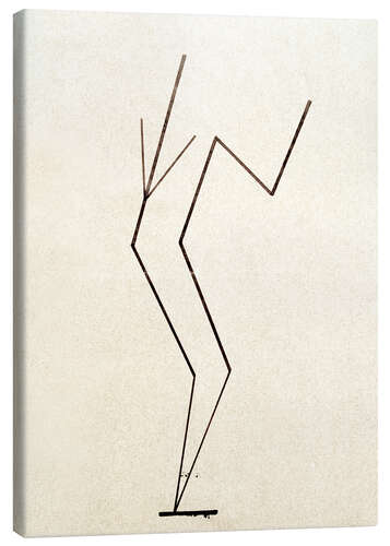 Canvas print Analytical Drawing Based on Photos of the Dancer Palucca, 1925 II