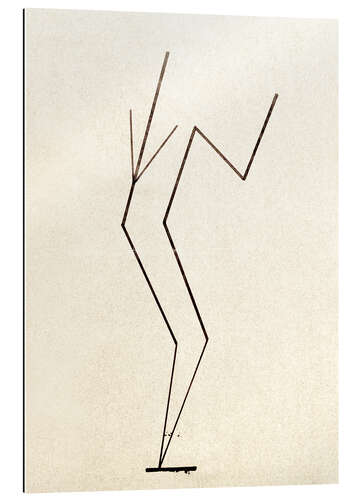 Galleritryck Analytical Drawing Based on Photos of the Dancer Palucca, 1925 II