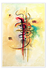 Veggbilde  Akvarell Nr. 326 - Wassily Kandinsky