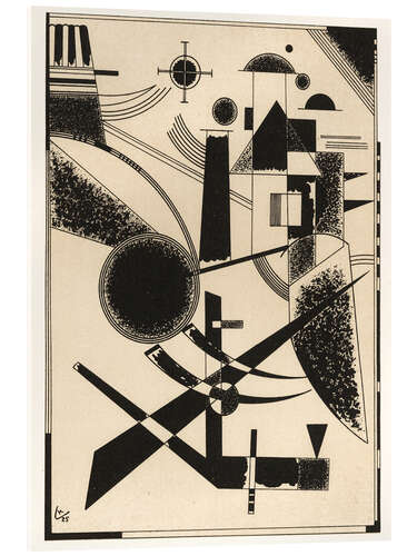 Quadro em acrílico Lithograph No III