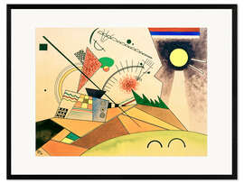 Kunsttryk i ramme Sketch for Moving Silence