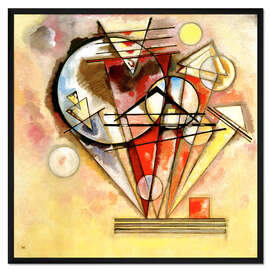 Gerahmter Kunstdruck Auf Spitzen