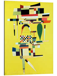 Magnettafel Die gelbe Leinwand