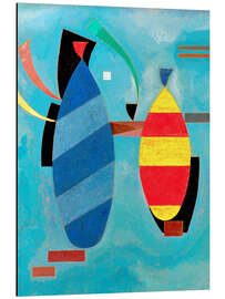 Magnettafel Beide gestreift