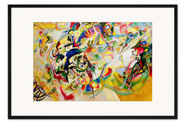 Gerahmter Kunstdruck Komposition VII