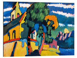 Magnettafel Dorfkirche in Riegsee