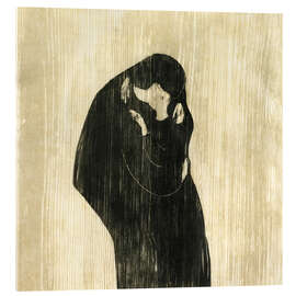 Akrylbilde  Kyss IV - Edvard Munch