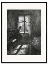 Framed art print Night in Saint-Cloud