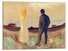 Magnettafel Zwei Menschen. Die einsamen IV