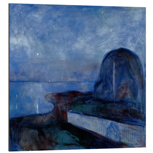 Tableau en aluminium Nuit étoilée