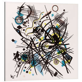 Magnettafel Lithographie für die Vierte Bauhausmappe, 1922