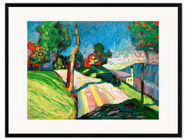 Framed art print Murnau - Kohlgruber Straße