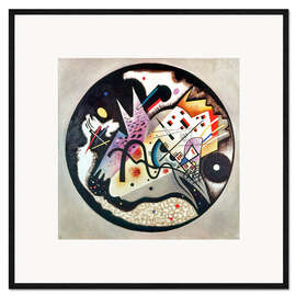 Framed art print In the Black Circle