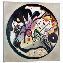 Magnettafel Im schwarzen Kreis