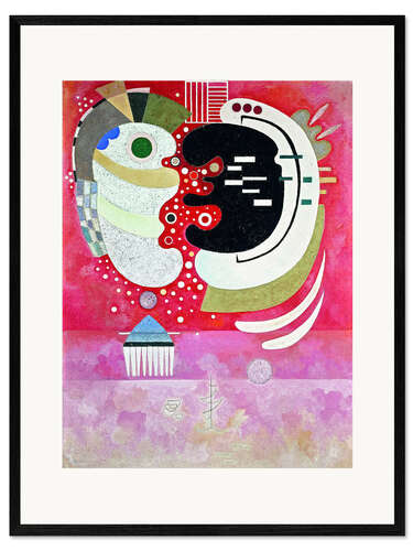 Framed art print Entre deux