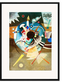 Gerahmter Kunstdruck Ein Zentrum