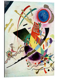 Magnettafel Blauer Kreis