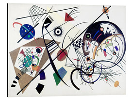 Alumiinitaulu  Continuous line - Wassily Kandinsky