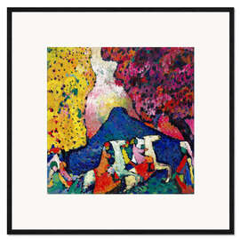 Innrammet kunsttrykk Blue Mountain