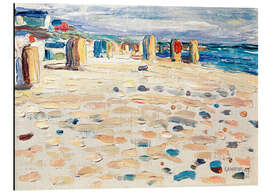 Magnettafel Strandkörbe in Holland