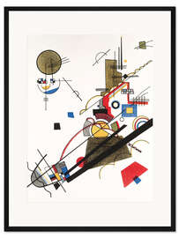 Gerahmter Kunstdruck Fröhlicher Aufstieg