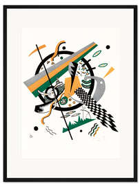 Gerahmter Kunstdruck Kleine Welten IV