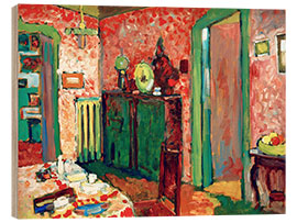 Puutaulu Interior (My Dining Room)  / Painting 1909