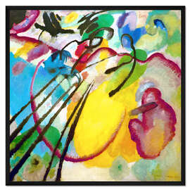 Gerahmter Kunstdruck Improvisation 26