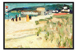 Gerahmter Kunstdruck Binz auf Rügen