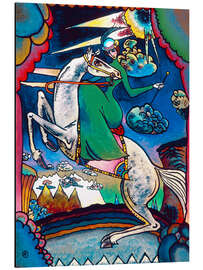 Magnettafel Amazone in den Bergen