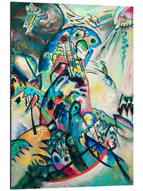 Magnettafel Blauer Bogen