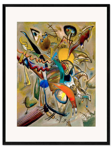 Framed art print Picture with Spikes