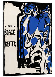 Alubild Umschlag des Almanachs "Der blaue Reiter", ca. 1912