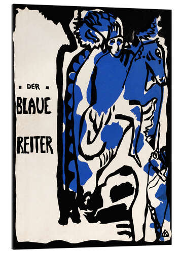 Gallery Print Umschlag des Almanachs "Der blaue Reiter", ca. 1912