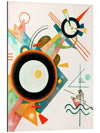 Magnettafel Bild mit Pfeilform