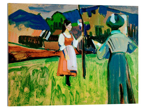 Gallery print Murnau - Gabriele Münter Painting