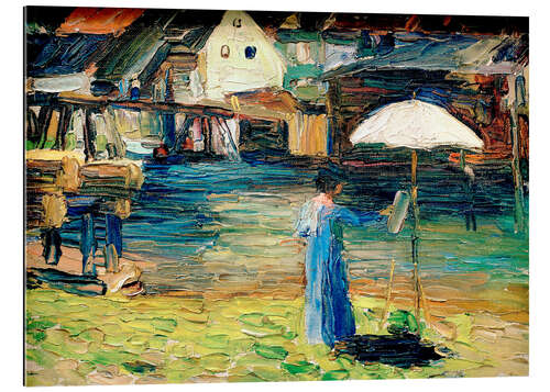 Gallery print Kallmünz - Gabriele Münter Painting I