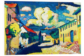 Foam board print Murnau - Village street