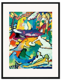 Gerahmter Kunstdruck Fragment zu Komposition II