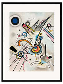 Gerahmter Kunstdruck Diagonale