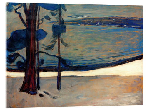 Tableau en verre acrylique Hiver à Nordstrand