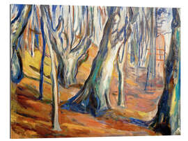 Gallery print Autumn (Old trees, Ekely)