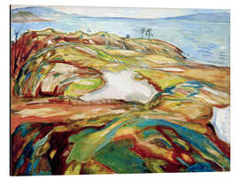 Magnettafel Große Küstenlandschaft