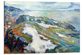 Tableau en aluminium Paysage d'hiver, 1915