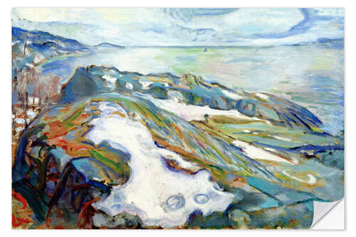 Sticker mural Paysage d'hiver, 1915